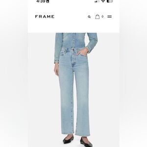 FRAME The Wide in Dolly wash